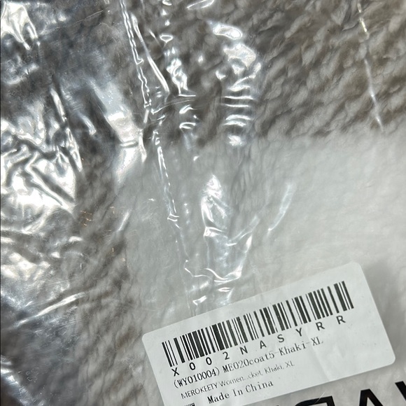 MEROKEETY XL Cozy Plaid Fleece Pullover - Picture 15 of 15